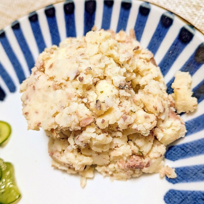 イワシ水煮缶で☆ポテトサラダ